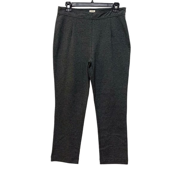 LL Bean Women's Size 16 Pants Classic Fit Straight Gray - Picture 1 of 11
